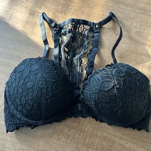 VS Pink Clasp Bra